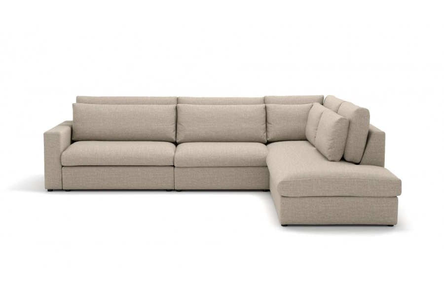 Model Portofino - Portofino sofa 1,5 osobowa + sofa 1,5 osobowa + otomana prawa